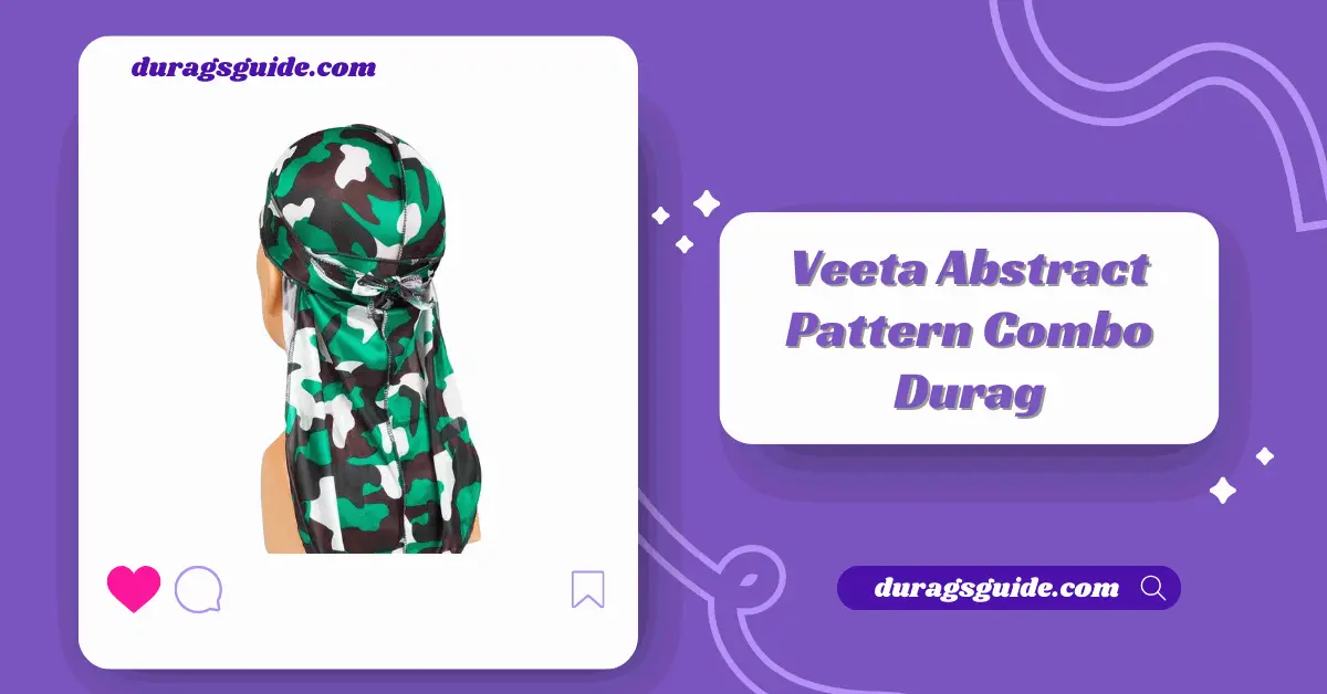 Veeta Abstract Pattern Combo Durag