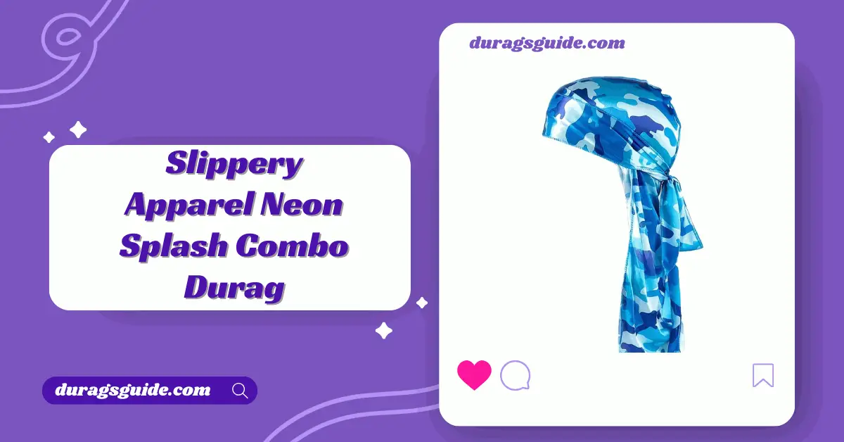 Slippery Apparel Neon Splash Combo Durag