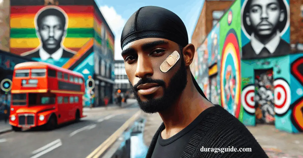 The Story Behind the Black Guy with a Band-Aid on His Face and Durag