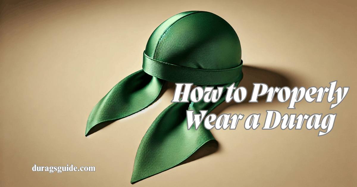 How to Properly Wear a Durag