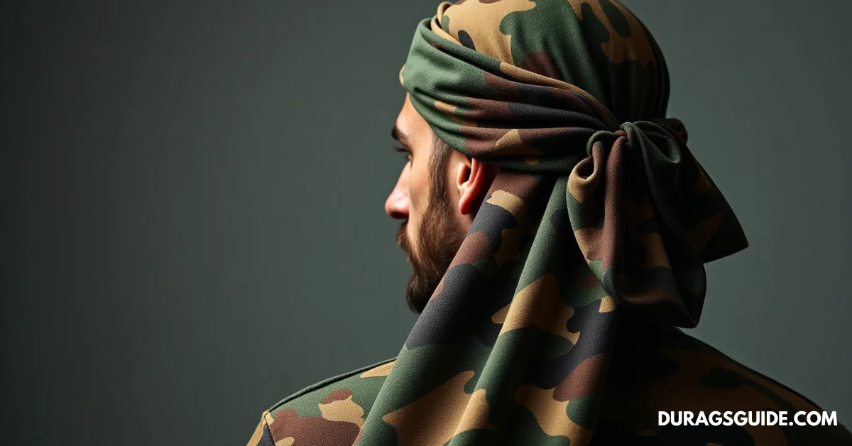 Velveteen or Velvet Camo Durag