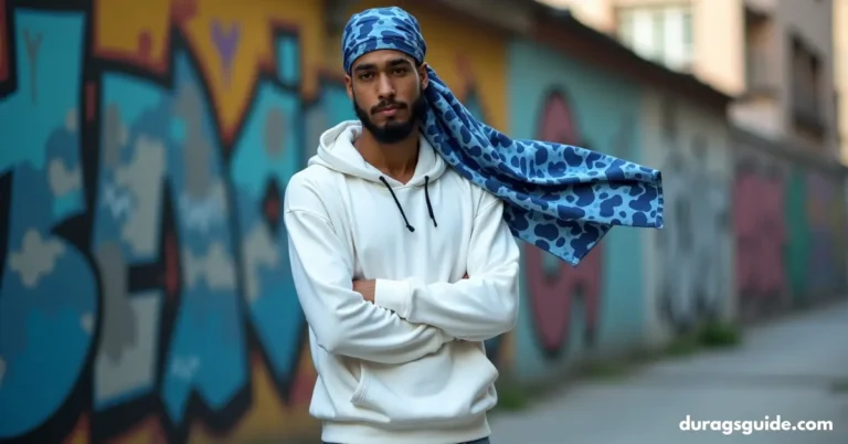 This Blue Camouflage Durag Trend Is Unstoppable