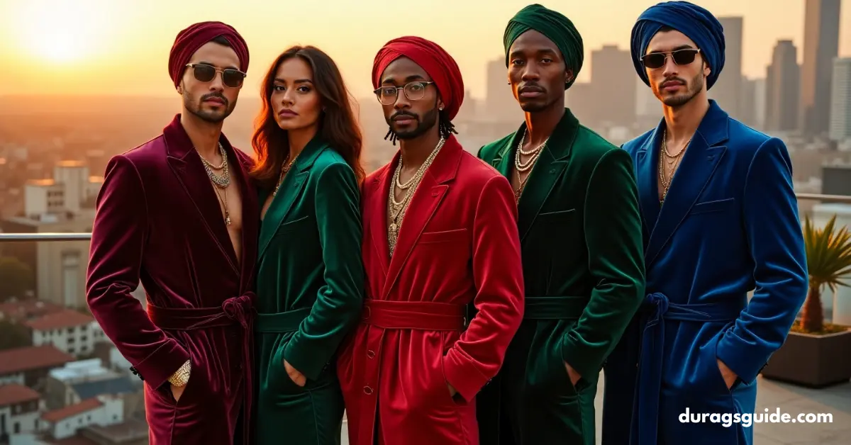 Celebrity & Influencer Velvet Durag Moments