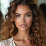 Front Braids with Curls That Turn Heads Instantly