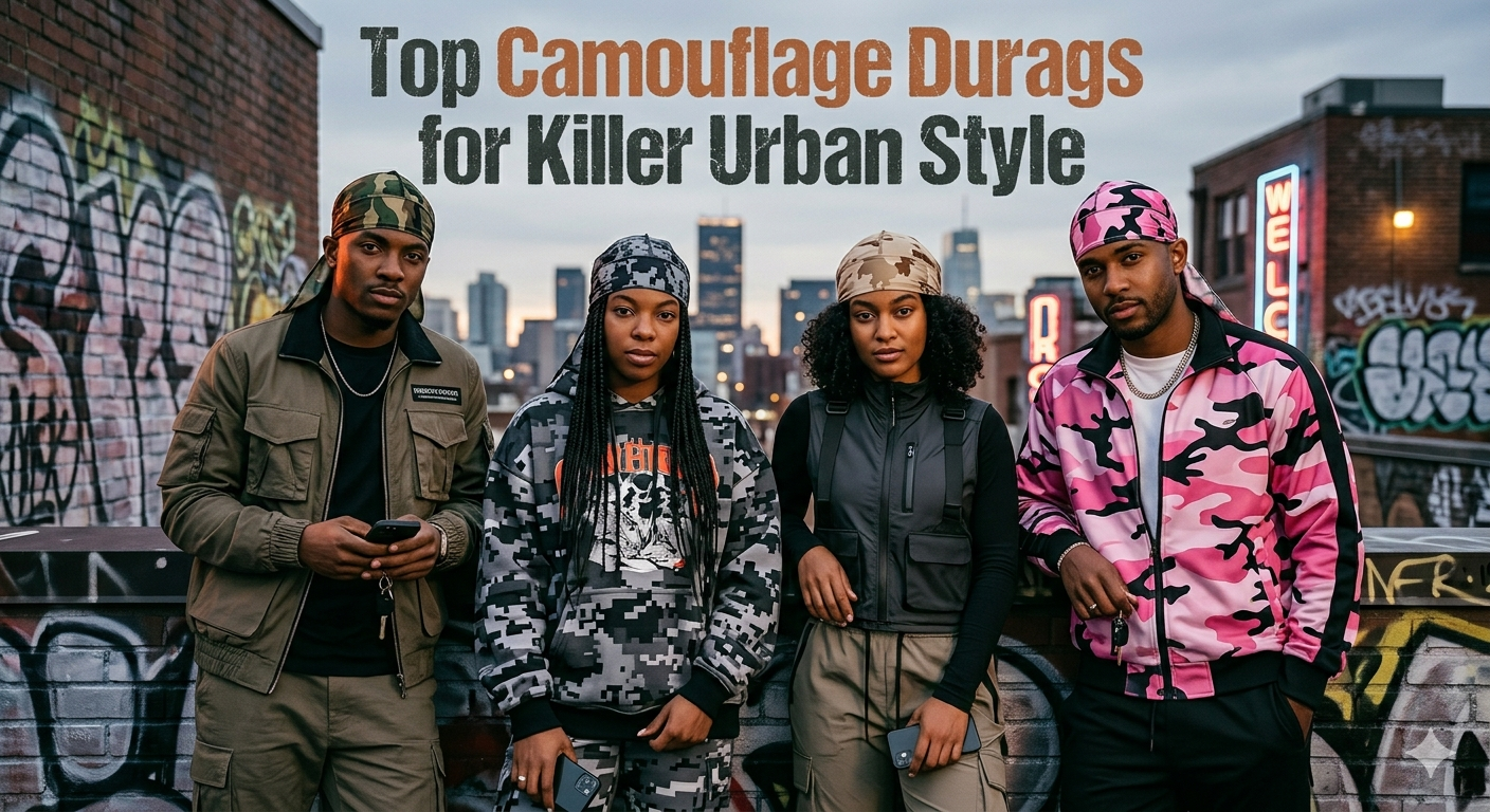 Top Camouflage Durags for Killer Urban Style